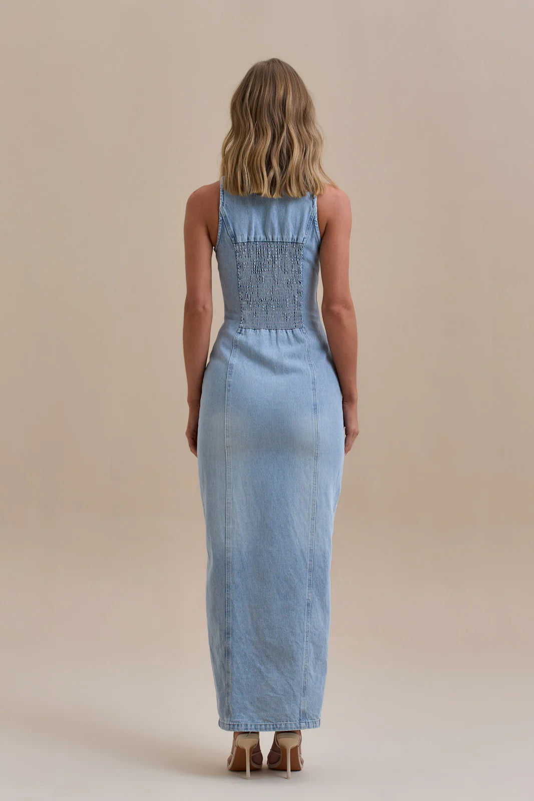 Kenny Maxi Denim Jurk