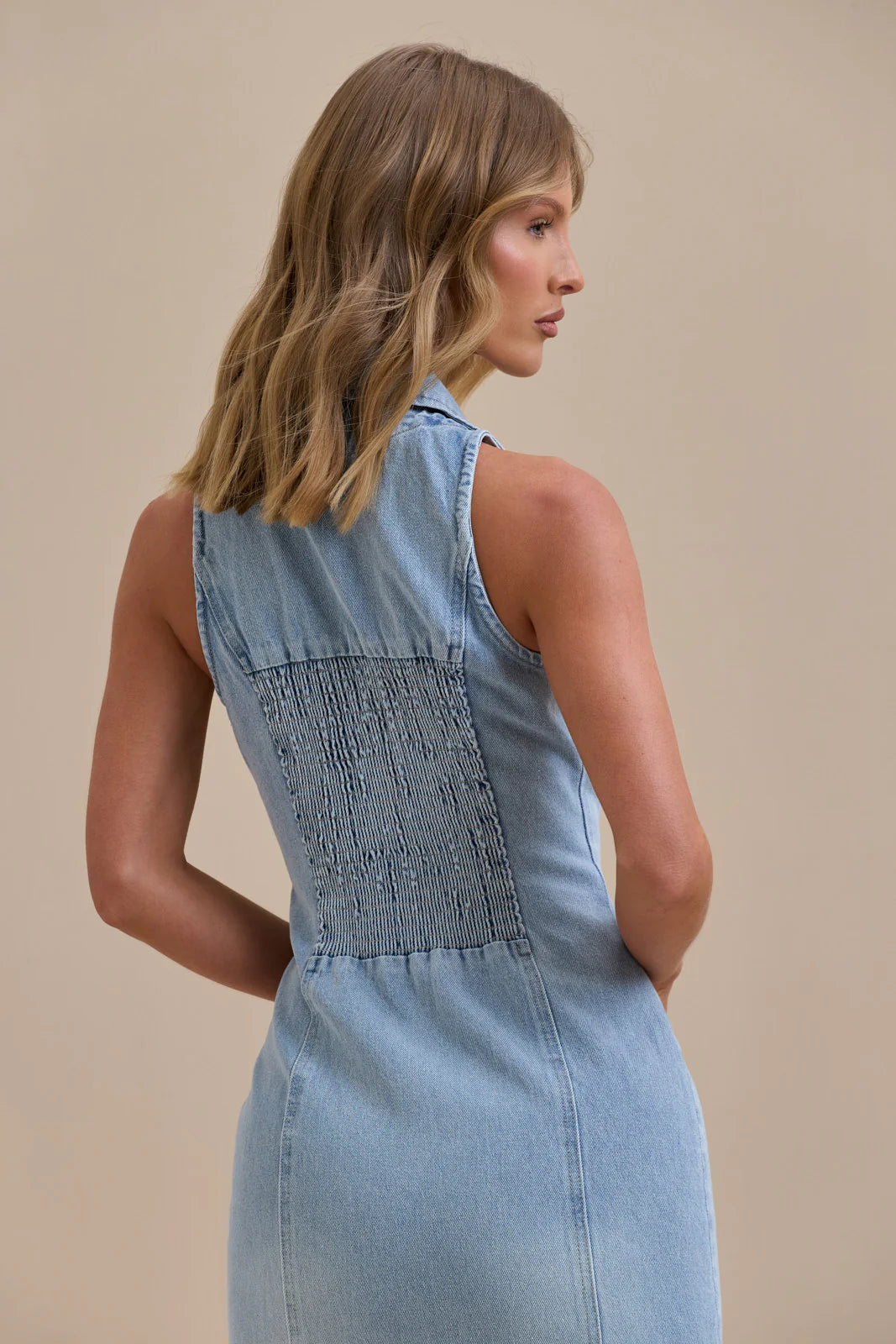 Kenny Maxi Denim Jurk