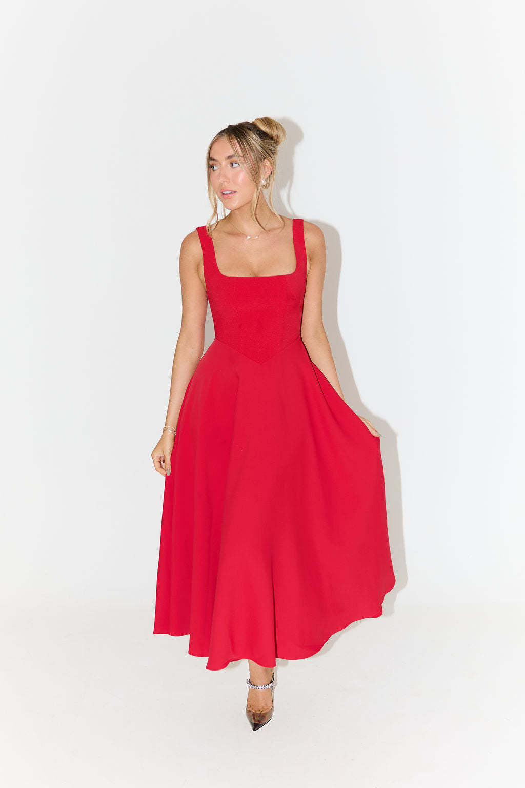 Claudia Midi Jurk