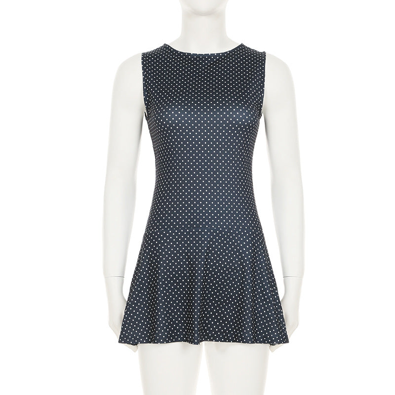 Koora Polka Dot Mini Dress