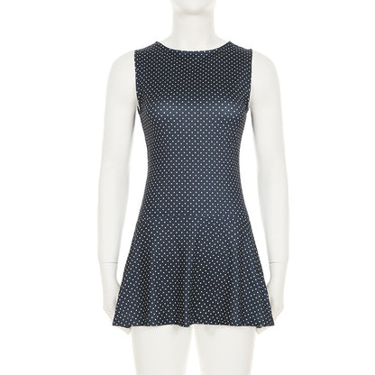 Koora Polka Dot Mini Dress